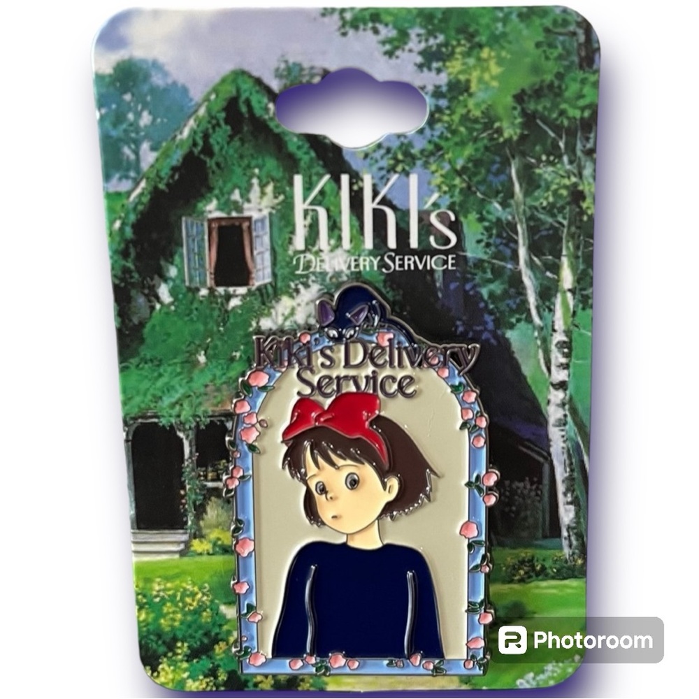 Studio Ghibli Kiki's Delivery Service Kiki Portrait Enamel Pin
